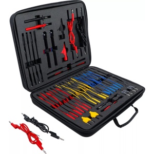 Set cabluri de masurare şi vârfuri de testare, 92 piese, BGS 2184-1 - Img 2