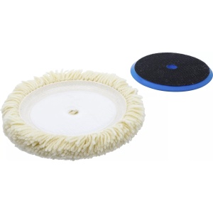 Set calote polişare Ø 180 mm 2 piese, BGS 74480 - Img 2