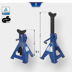 Set capre de sustinere cu sarcina max. 2 tone, Brilliant Tools BT180010 - Img 2