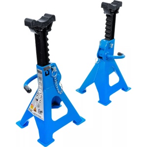 Set capre de sustinere cu sarcina max. 3tone, reglabile pe inaltime 285-420mm, BGS 3015 - Img 3