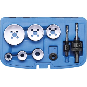 Set carote, 22-65 mm, adancime 40mm, 8 piese, BGS 3906