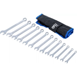 Set chei combinate 8 - 21 mm, partea cheii fixe cu funcţie de clichet, 13 piese, BGS 8914 - Img 2