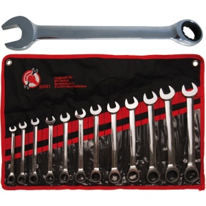 Set chei combinate cu clicket ,12 piese, BGS DIY 30001 - Img 2