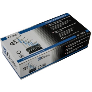 Set chei Imbus 2-10 mm cu mâner in T cu 3 cai, profil hexagon, 8 piese, Condor 2018 - Img 3