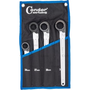 Set chei inelare cu clichet pentru cablu, 4 piese, 24-32 mm, CR-4087-4