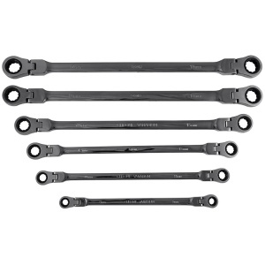 Set chei inelare cu clicket articulate 8 - 19 mm, 6 piese, JBM 53018 - Img 2