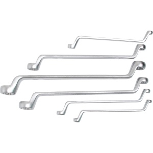 Set chei inelare cu cot Profil E-Type, E6-E24, 6 piese, BGS 2281 - Img 3
