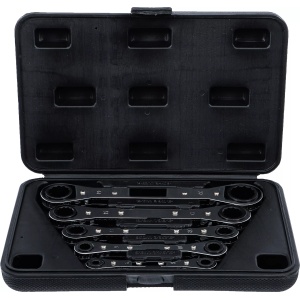 Set chei inelare drepte cu clichet 6 x 8 -19 x 22 mm, 5 piese, BGS DIY 1450