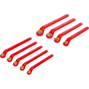 Set chei inelare VDE cotite adânc 10 - 24 mm 9 piese, BGS 72035 - Img 4