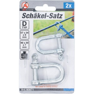 Set chei tachelaj | tip D | 2 piese, BGS DIY 80871 - Img 3
