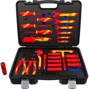 Set chei tubulare VDE Antrenare 10 mm (3/8"), 25 piese, BGS 7136