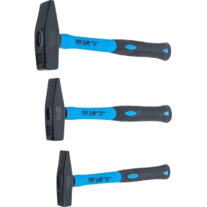 Set ciocane lacatuşerie, coada fibra de sticla, 300 / 500 / 800 g, 3 piese, BGS 3845 - Img 5