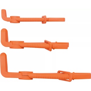 Set cleşti blocare furtun in unghi 90°, lungime 155-220 mm, 3 piese, BGS 8764 - Img 2