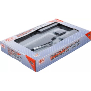 Set clicket pneumatic cu 3 capete interschimbabile, BGS 3262 - Img 4