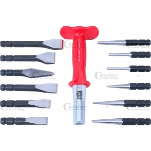 Set dalti cu forme diferite si maner interschimbabil, 15 piese, Condor CR-4930 - Img 3