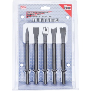 Set dalti pentru ciocan pneumatic BGS 3515, 5 piese, BGS 9182 - Img 4