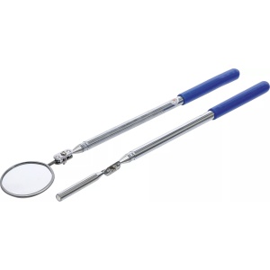 Set dispozitiv magnetic de ridicat si oglinda de inspectie, 2 piese, BGS DIY 3086 - Img 3