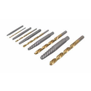Set extractor pentru șuruburi rupte 10 bucăți, Satra S-SE10CD - Img 5
