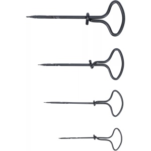 Set minicarlige pentru diferite aplicatii 2-5 mm, 4 piese, BGS DIY 2022 - Img 3