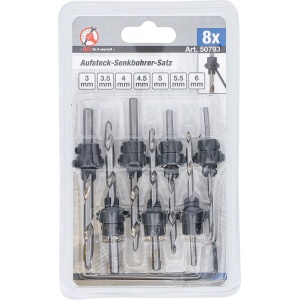 Set opritoare pentru burghie, 8 piese, B-50793 - Img 4
