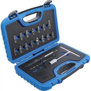 Set pentru corectat scaun de injector, 19 piese, BGS 62607 - Img 2