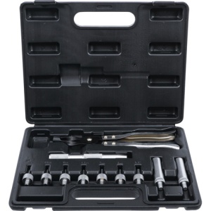 Set pentru inlocuit simeringuri de supape, cleste + adaptoare 5 - 5.5 - 6 - 6.5 - 7 - 8 - 10 mm (3/8"), BGS DIY 1783 - Img 1