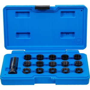 Set pentru reparatii filete bujii M14x1.25, 16 piese, BGS 149 - Img 1
