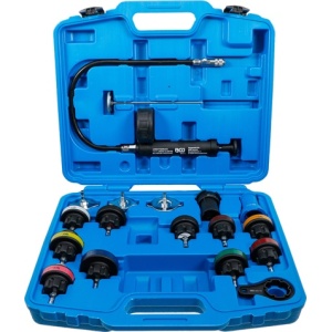 Set pentru verificare pierderi la sistemul de racire auto, 18 piese, BGS 8027 - Img 1