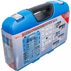 Set prese de rulmenti cu 2 si 3 brate, 12 piese, BGS 7760 - Img 10