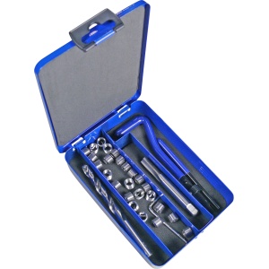 Set reparatie filete M8x1.25, 25 piese, Condor 5382