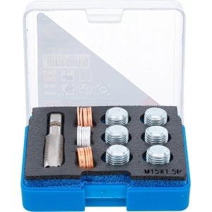 Set reparatie filete pentru baie de ulei, M15x1.5, BGS 157 - Img 2