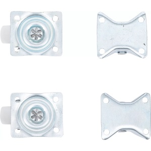 Set role directoare/fixe | 40 mm | 4 piese, BGS DIY 80330 - Img 2