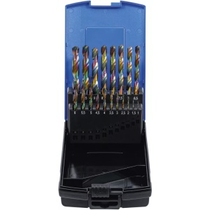 Set spirale 1 - 10 mm Cobalt HSS, 19 piese, BGS 2014 - Img 1