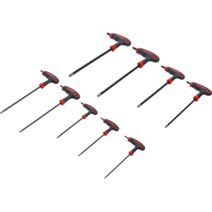 Set torxuri cu maner T, T10-T50, 9 piese, BGS DIY 7880 - Img 3