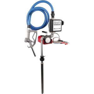 Statie alimentare motorina cu pompa electrica la 12V, intrare /iesire 1'', contor , furtun 2 m si pistol manual, debit 36litri/min., Apac 1770.D2221AC