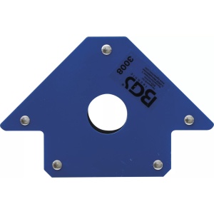 Suport magnetic de fixare a pieselor ce trebuiesc sudate, forta pana la 22Kg, BGS 3008 - Img 2