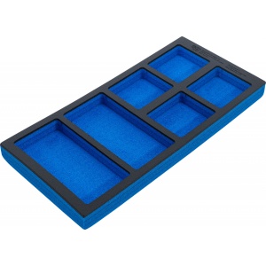Suport organizator pentru carucior 1/3, gol: 6 compartimente aşezare, 408 x 189 x 32 mm, BGS 74361 - Img 2