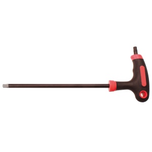 Şurubelniţa cu mâner T şi lama laterala | Profil T (pentru Torx) cu/fara alezaj T40, BGS DIY 7880-T40