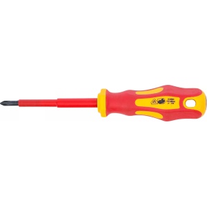 Şurubelniţa VDE cu cap in cruce PH1, lungime lama 80 mm, BGS 4926 - Img 3
