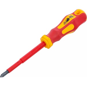 Şurubelniţa VDE cu cap in cruce PH2, lungime lama 100 mm, BGS 4927 - Img 1