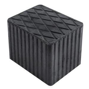 Tampon din cauciuc pentru platforme elevatoare, dimensiuni 160x120x120 mm, JBM 54354