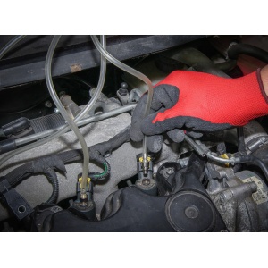Tester retur injectoare Common-Rail cu 32 adaptoare, BGS DIY 98106 - Img 7