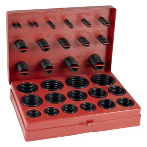 Trusa oringuri dimensiuni in Inch, 386 piese, JBM 50652 - Img 1