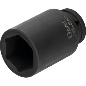 Tubulara de impact 40 mm, profil hexagon, antrenare 3/4", Condor 22699-K40
