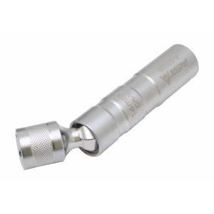 Tubulara pentru bujie 14 mm in 12 colturi articulata, lungime 92 mm, Asta A-90039 - Img 3