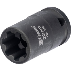 Tubulara speciala 7 puncte 22 mm pentru etrier de frana, antrenare 1/2", Condor 5232-10