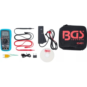 Aparat de masura (Multimetru digital) cu interfata USB, BGS 63401 - Img 2
