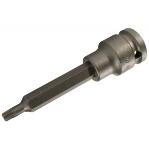 Bit de impact Torx T20, lungime 100mm, antrenare cu tubulara 1/2", BGS 5469