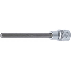 Bit Imbus 8 mm, lungime 140mm, antrenare cu tubulara 1/2", BGS 4272