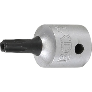 Bit Torx Plus TS20 cu gaura, antrenare cu tubulara 1/4", BGS 2355-TS20